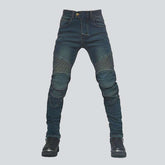 Vaqueros biker impermeables de invierno para hombre